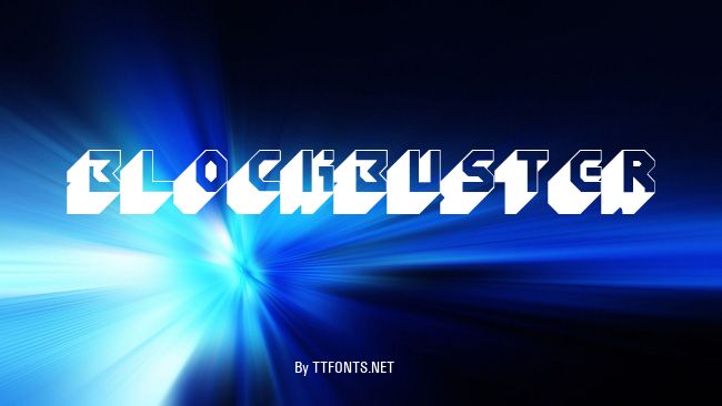 Blockbuster example