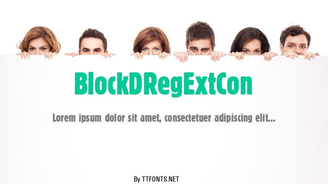 BlockDRegExtCon example