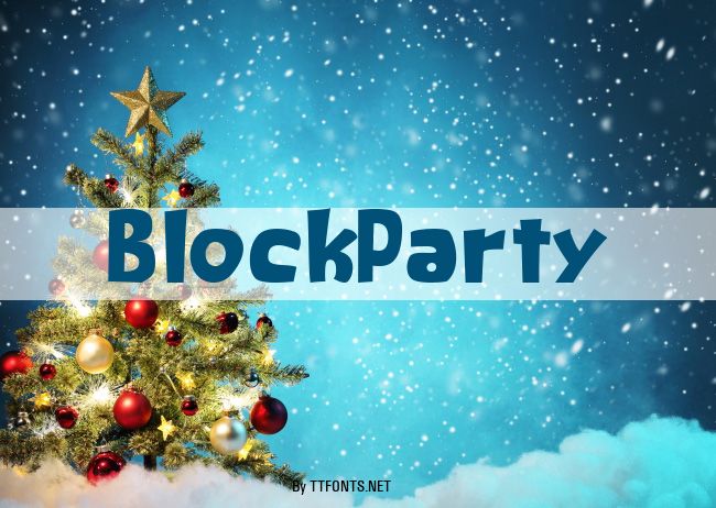 BlockParty example