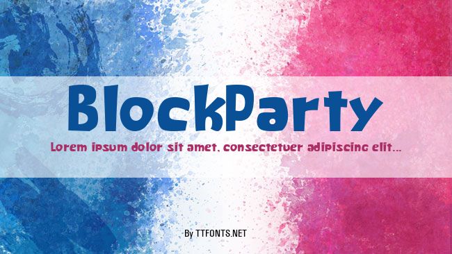 BlockParty example