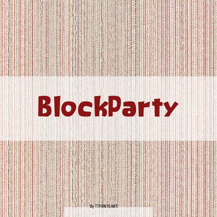 BlockParty example