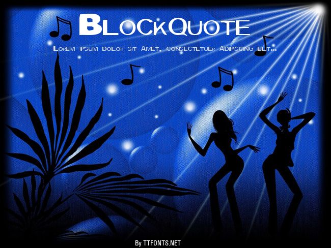 Blockquote example