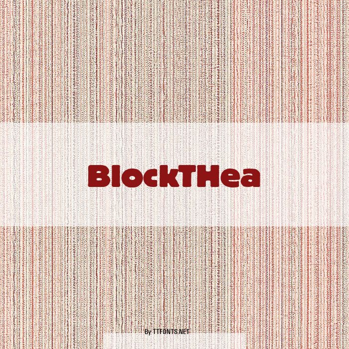 BlockTHea example