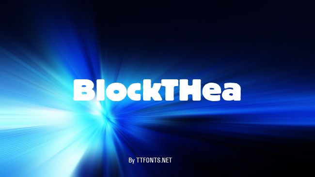 BlockTHea example