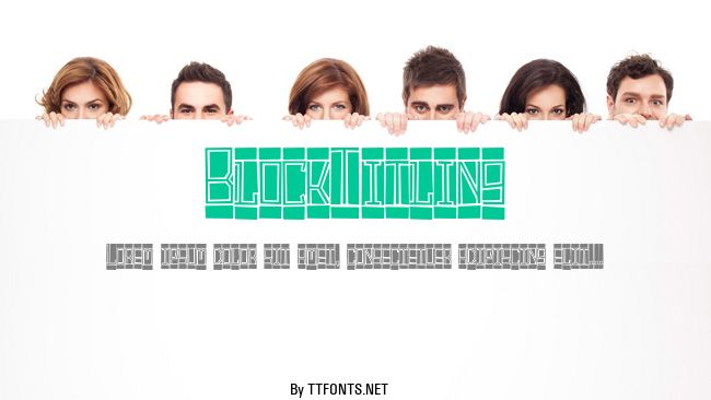 BlockTitling example