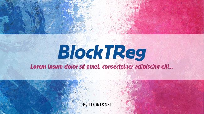 BlockTReg example