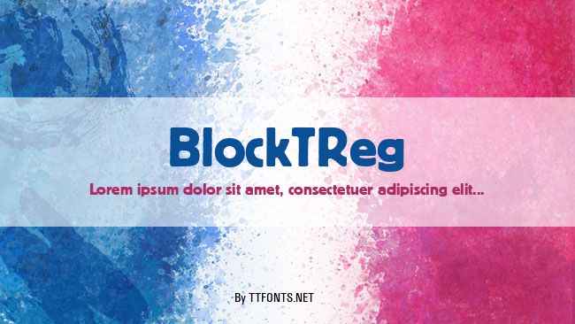 BlockTReg example