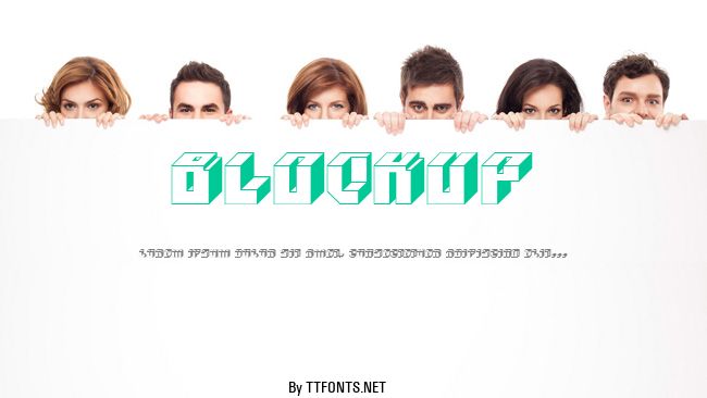 BlockUp example