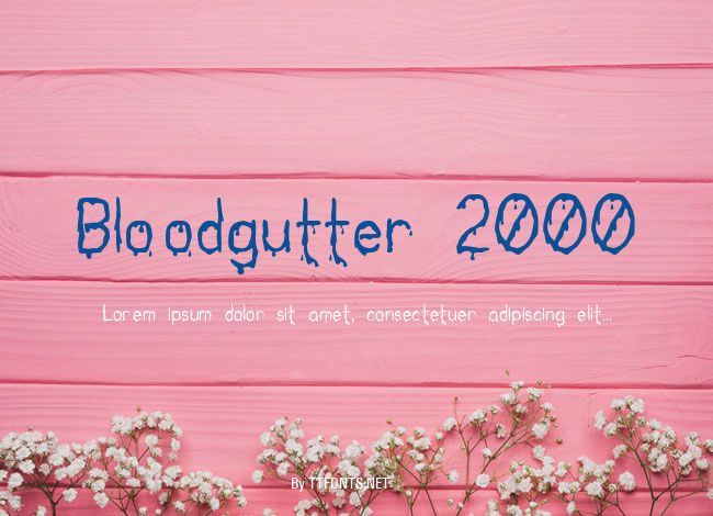 Bloodgutter 2000 example
