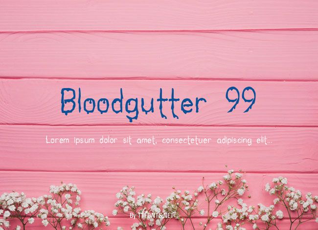 Bloodgutter 99 example