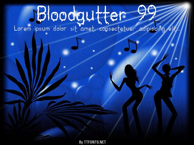 Bloodgutter 99 example