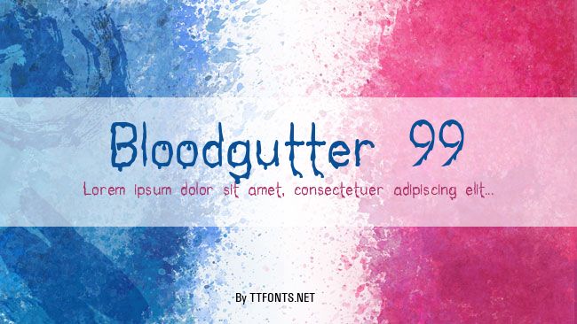 Bloodgutter 99 example