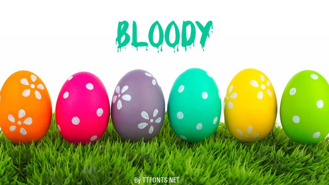 Bloody example