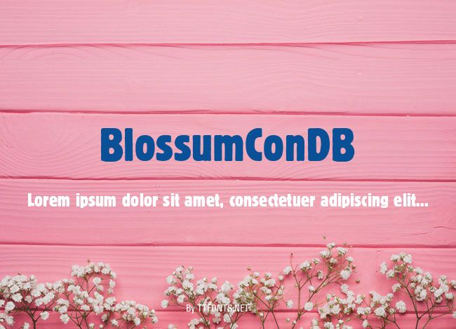 BlossumConDB example