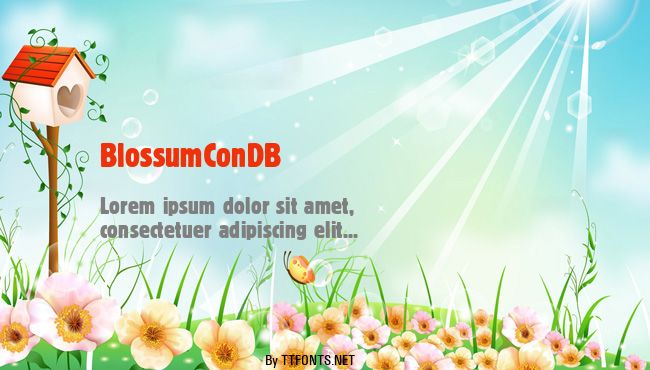 BlossumConDB example