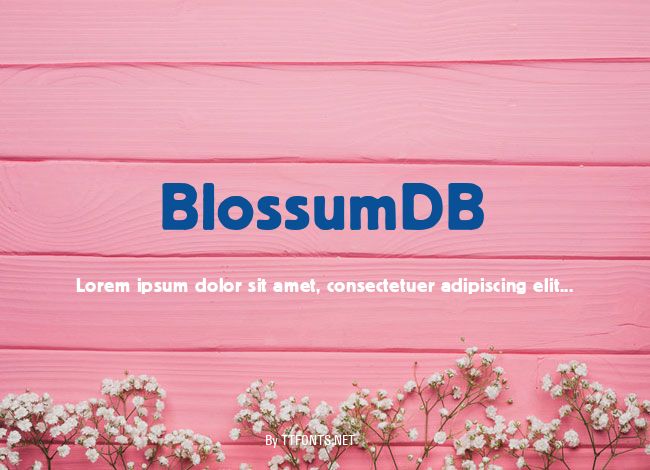 BlossumDB example