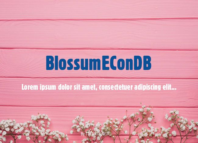 BlossumEConDB example