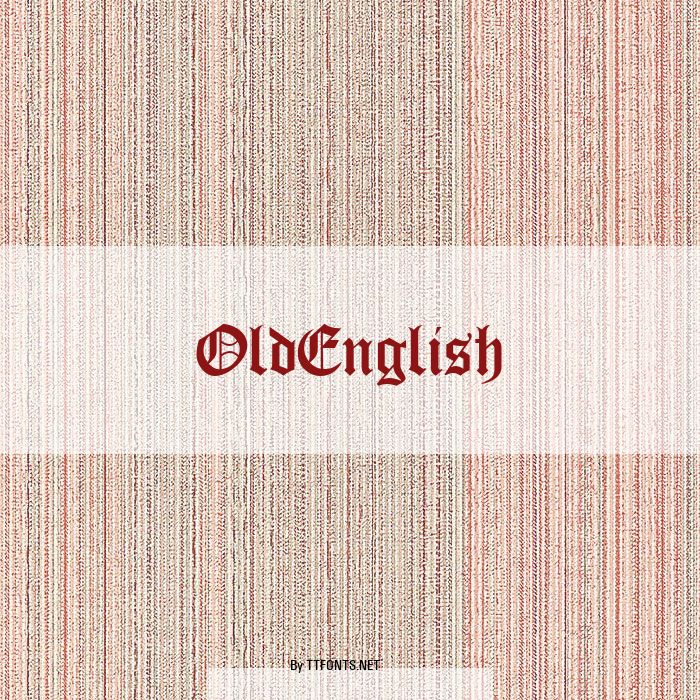 OldEnglish example