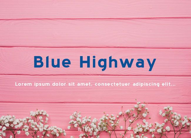 Blue Highway example