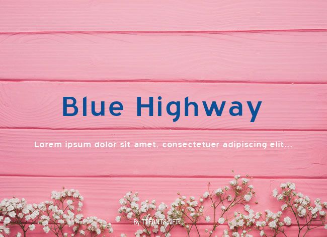 Blue Highway example