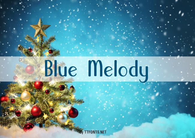 Blue Melody example