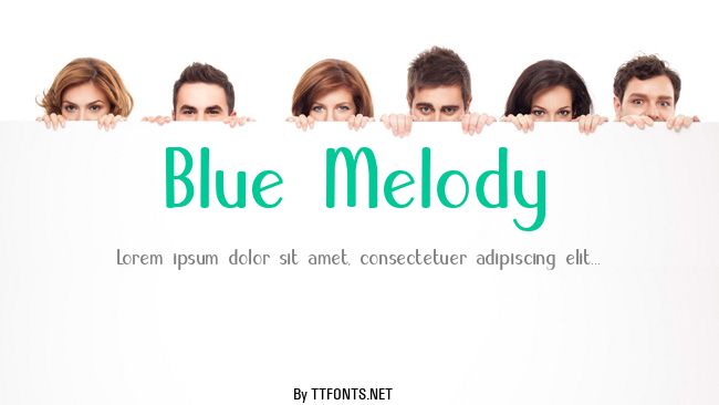 Blue Melody example