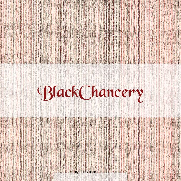 BlackChancery example