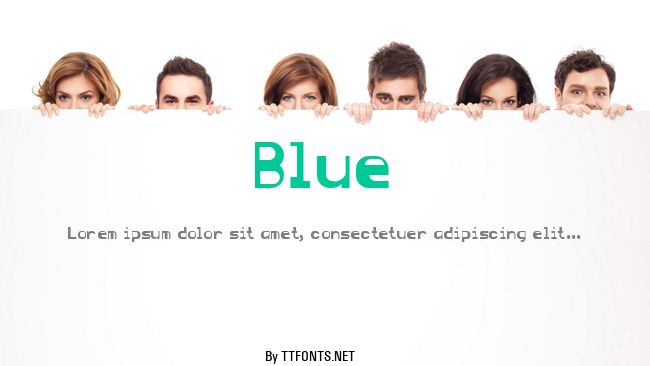 Blue example