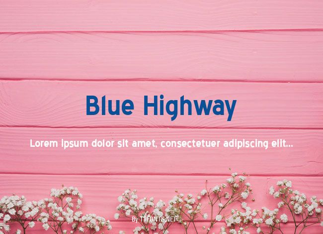 Blue Highway example