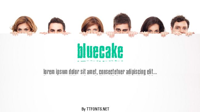 BlueCake example