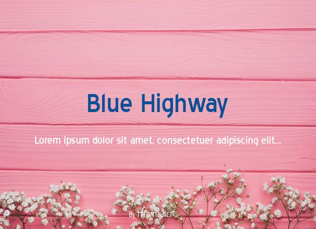 Blue Highway example