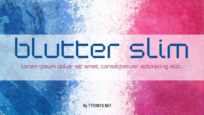 Blutter Slim example