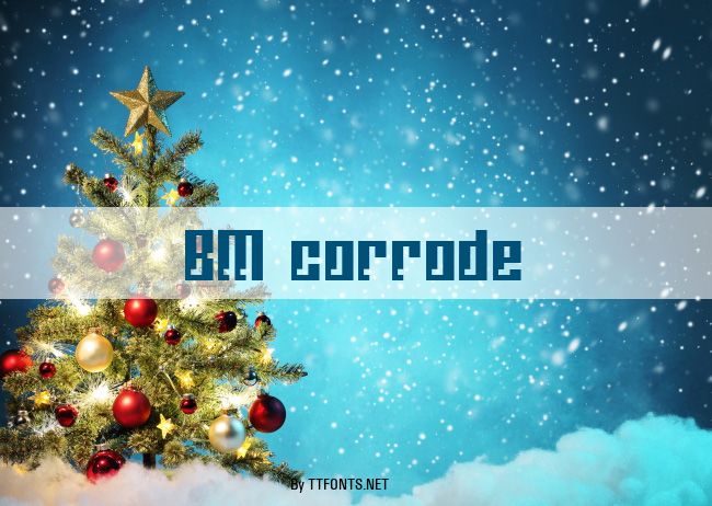 BM corrode example