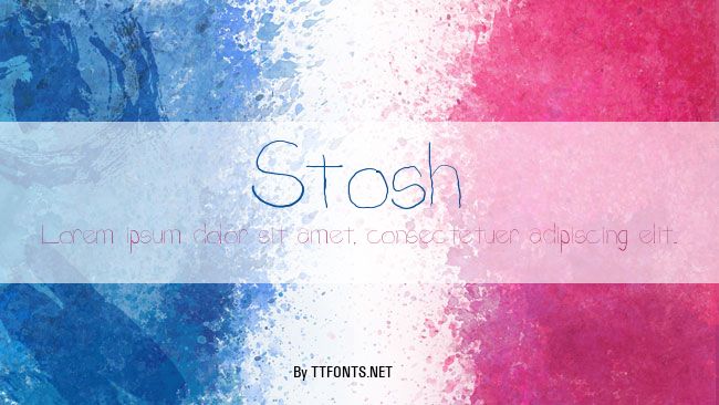 Stosh example
