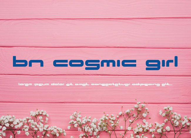 BN Cosmic Girl example