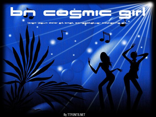 BN Cosmic Girl example