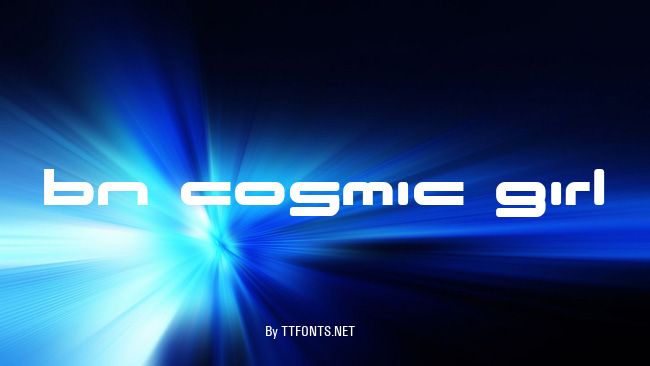 BN Cosmic Girl example