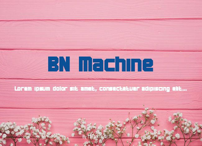 BN Machine example