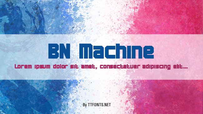 BN Machine example