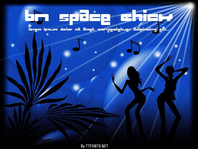 BN Space Chick example