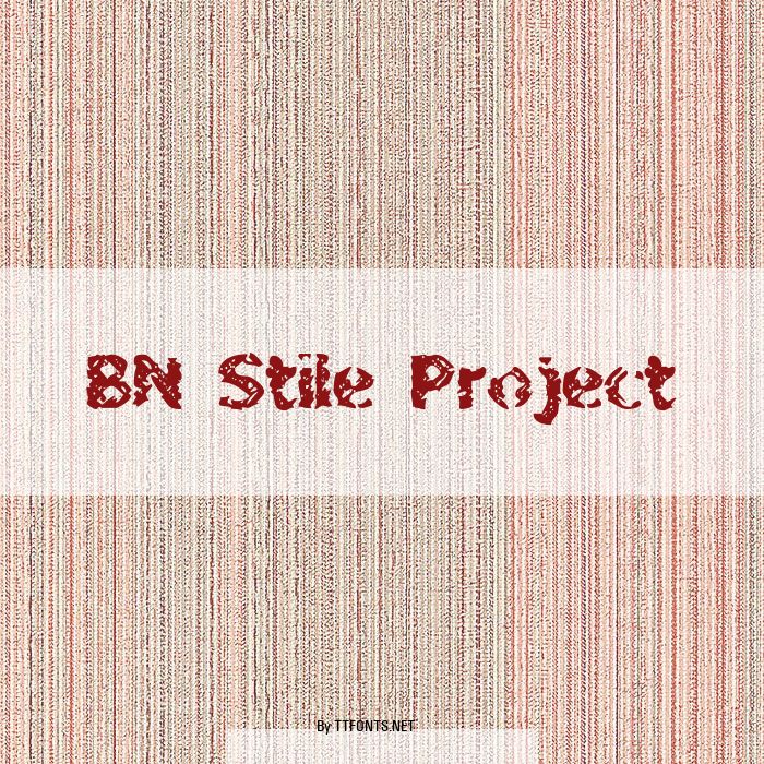 BN Stile Project example