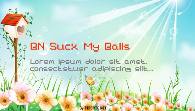BN Suck My Balls example