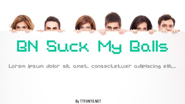 BN Suck My Balls example