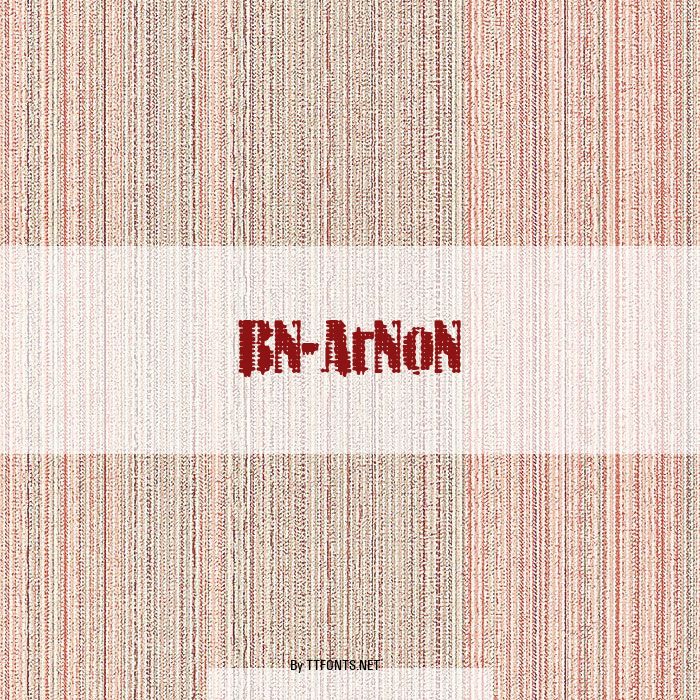 BN-ArNoN example