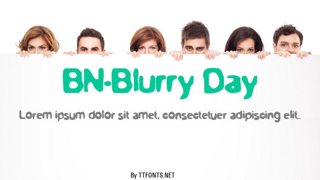 BN-Blurry Day example