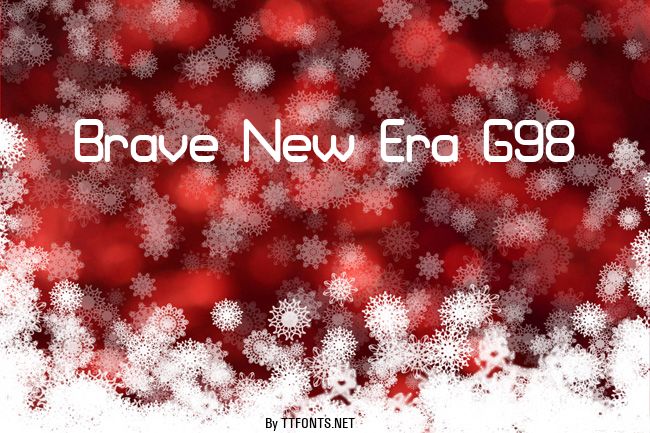 Brave New Era G98 example