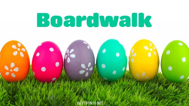Boardwalk example