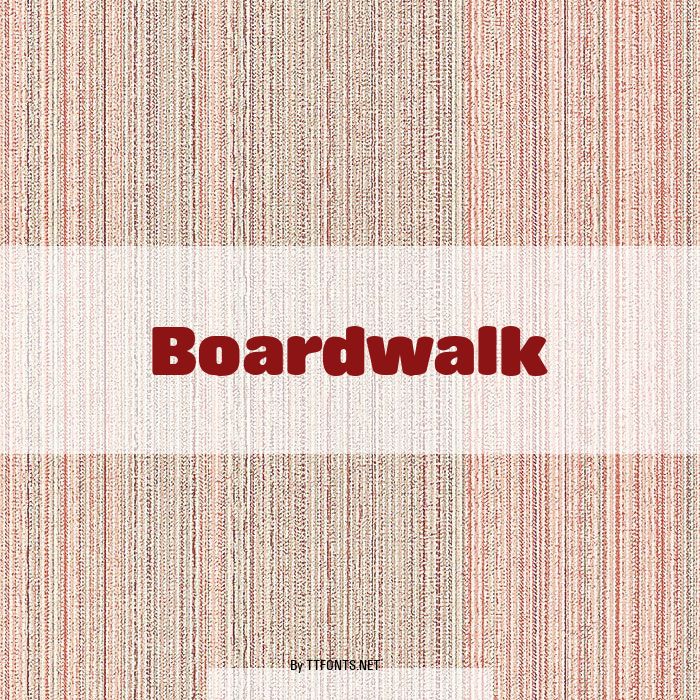 Boardwalk example
