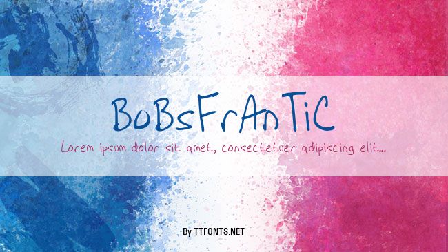 BoBsFrAnTiC example