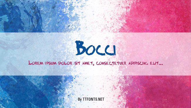 Bocci example
